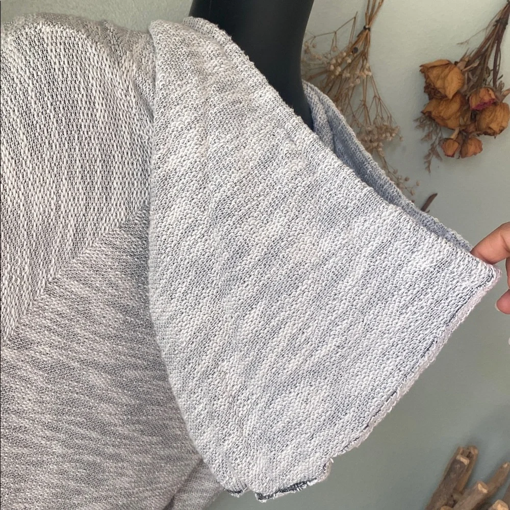Altar'd State Distressed Comfortable Knit Sweater Hoodie